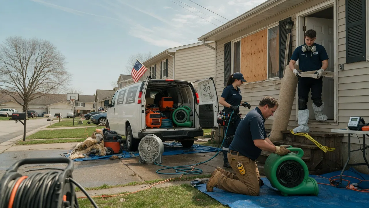 Water Damage Restoration in Little Suamico, WI near me